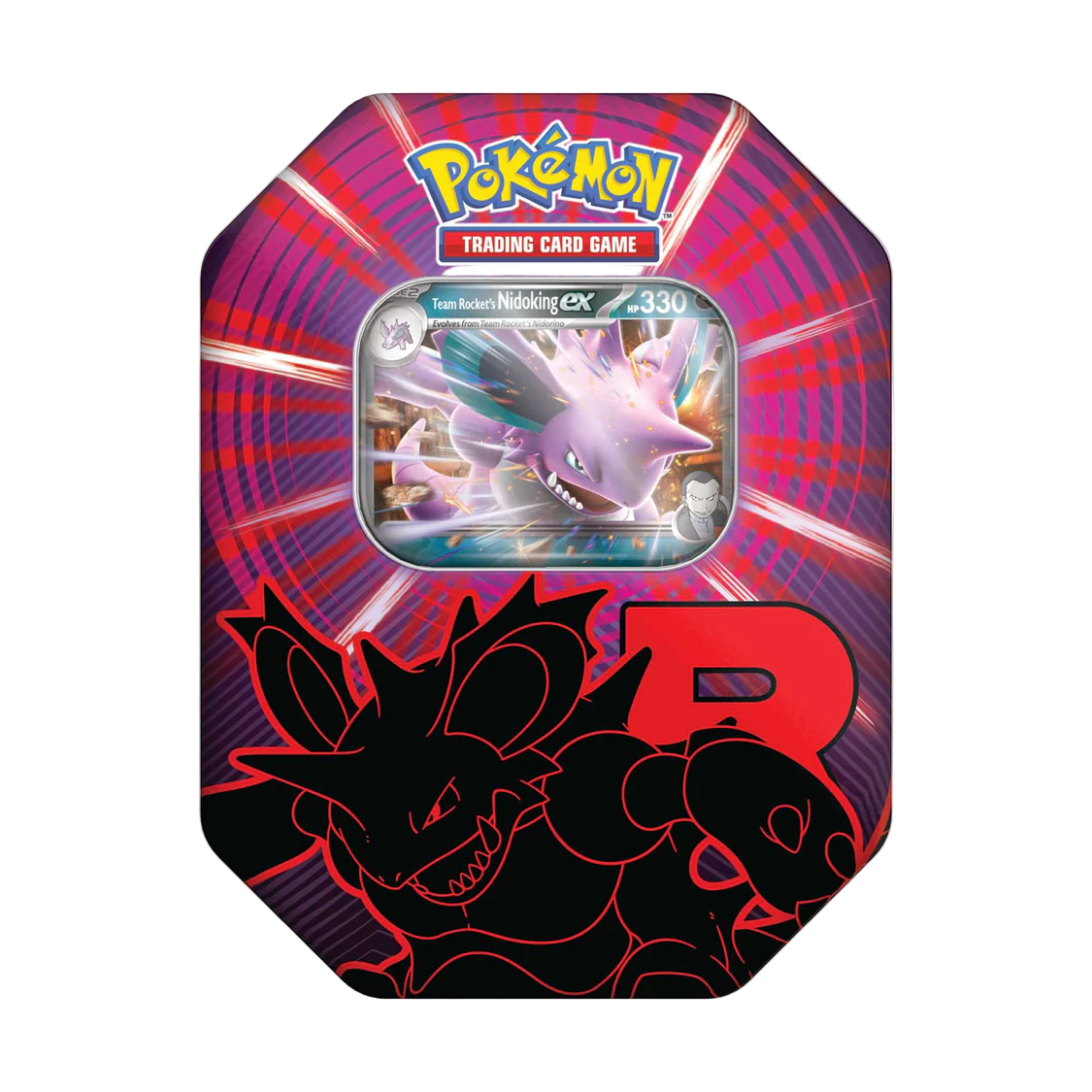 Pokemon TCG - Evolving Powers Collection Box & Team Rocket Tin (Nidoking) - Bundle