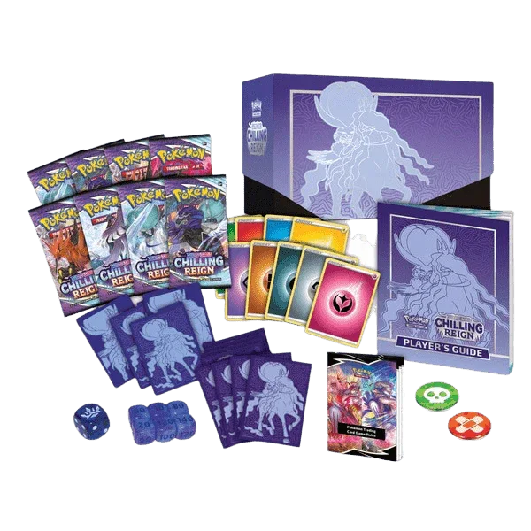 Pokemon TCG - Sword & Shield - Chilling Reign - Elite Trainer Box (Shadow Rider)