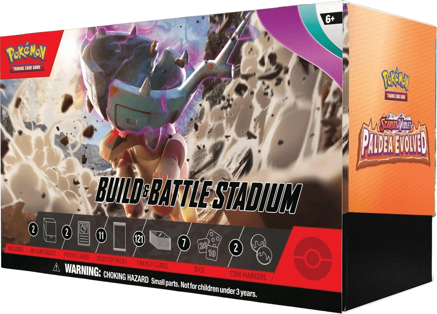 Pokemon TCG - Scarlet & Violet - Paldea Evolved - Build & Battle Stadium