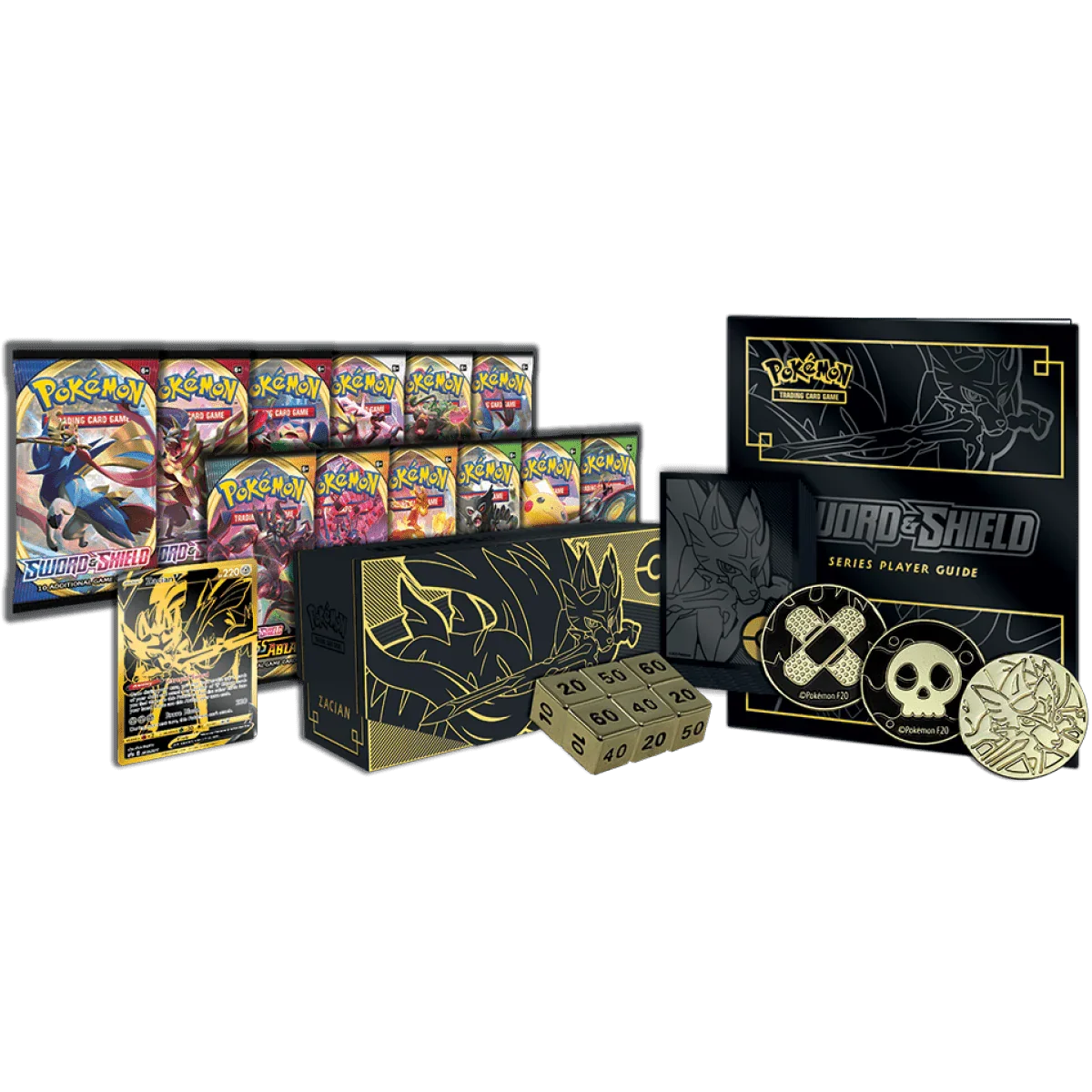 Pokemon TCG - Sword & Shield - Elite Trainer Box Plus (Zacian)