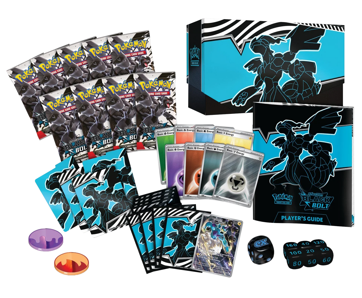 Pokemon TCG - Scarlet & Violet - Black Bolt - Elite Trainer Box