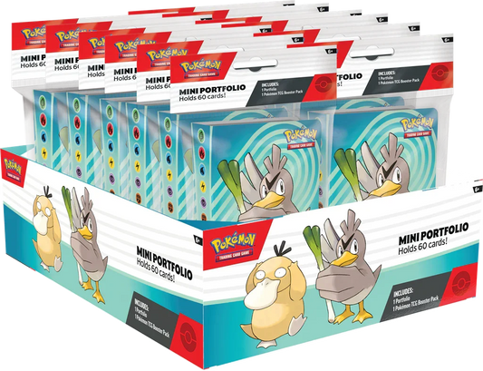 Pokemon TCG - Scarlet & Violet - Journey Together - Mini Portfolio - Counter Display Unit (12x Mini Portfolios)