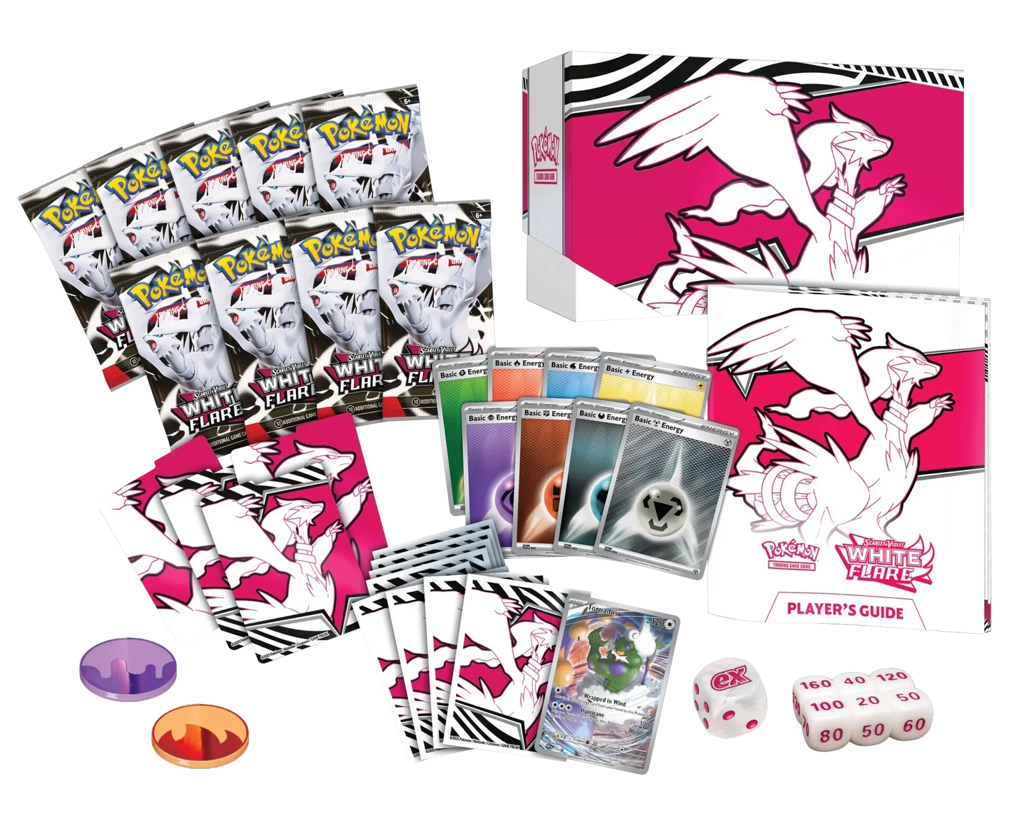 Pokemon TCG - Scarlet & Violet - White Flare - Elite Trainer Box