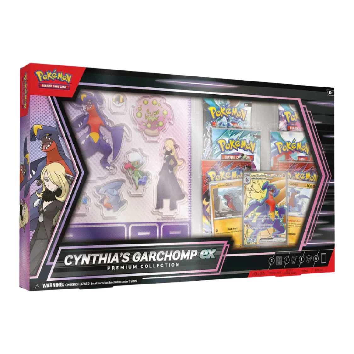Pokemon TCG - Scarlet & Violet - Cynthia’s Garchomp ex Premium Collection Box