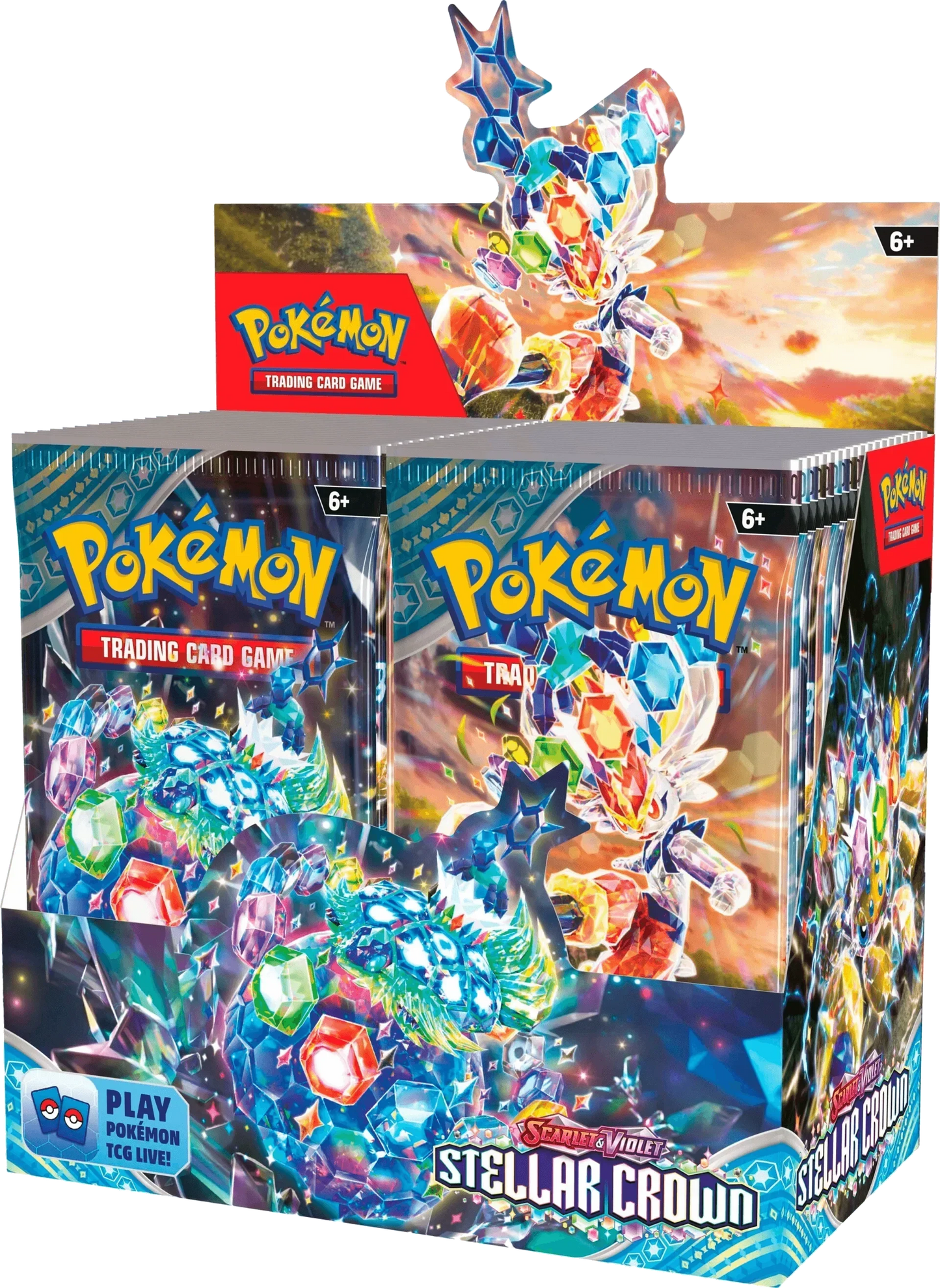 Pokemon TCG - Scarlet & Violet - Stellar Crown - Booster Box (36x Packs)
