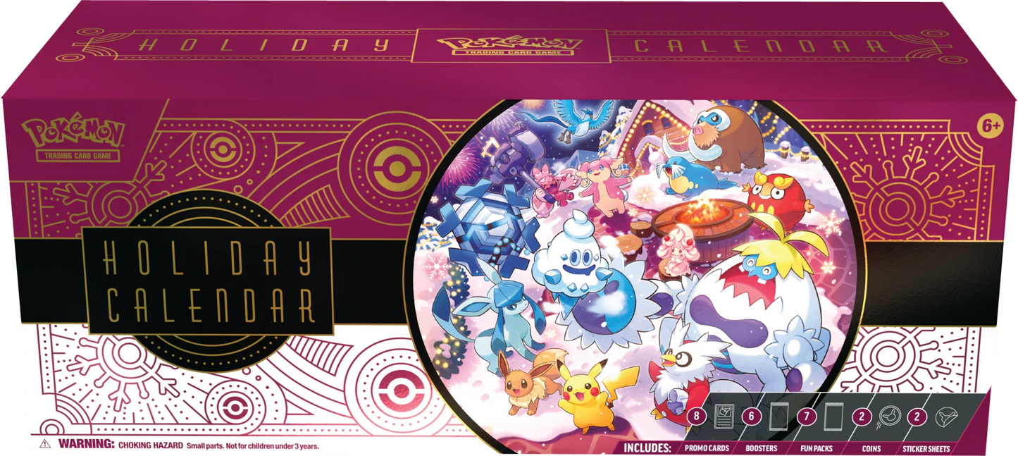 Pokemon TCG - Scarlet & Violet - Holiday Advent Calendar 2025