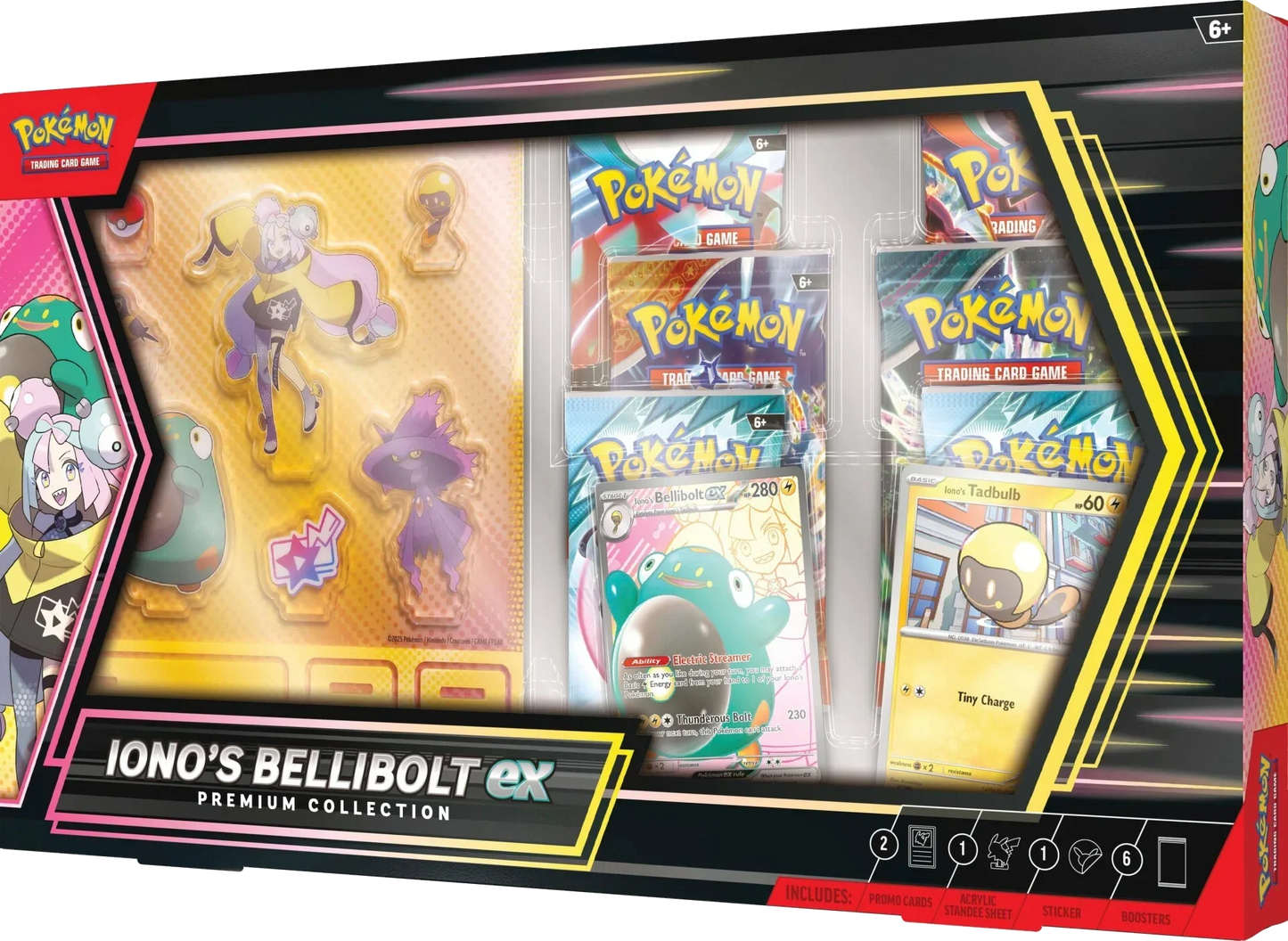 Pokemon TCG - Scarlet & Violet - Iono’s Bellibolt ex Premium Collection Box
