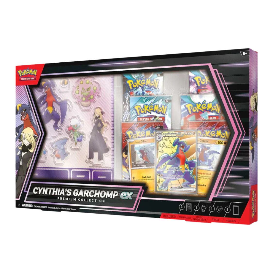 Pokemon TCG - Scarlet & Violet - Cynthia’s Garchomp ex Premium Collection Box