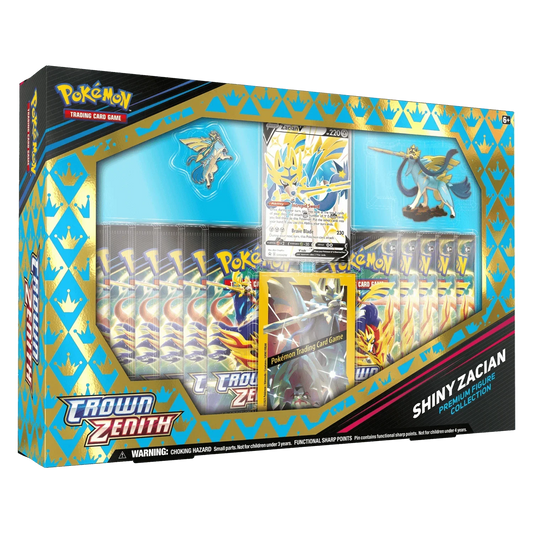 Pokemon TCG - Sword & Shield - Crown Zenith - Premium Figure Collection - Zacian V