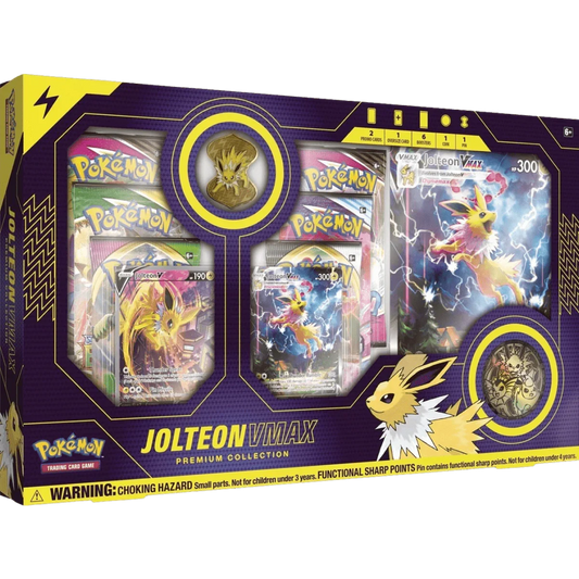 Pokemon TCG - Sword & Shield - Jolteon VMAX Premium Collection Box