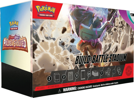 Pokemon TCG - Scarlet & Violet - Paldea Evolved - Build & Battle Stadium