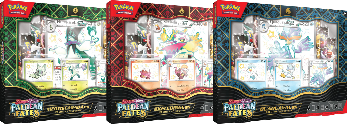Pokemon TCG - Scarlet & Violet - Paldean Fates - Premium Collection Box