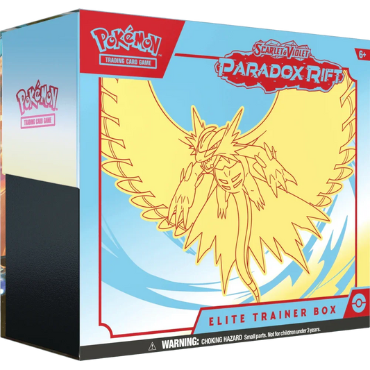 Pokemon TCG - Scarlet & Violet - Paradox Rift - Elite Trainer Box (Roaring Moon)