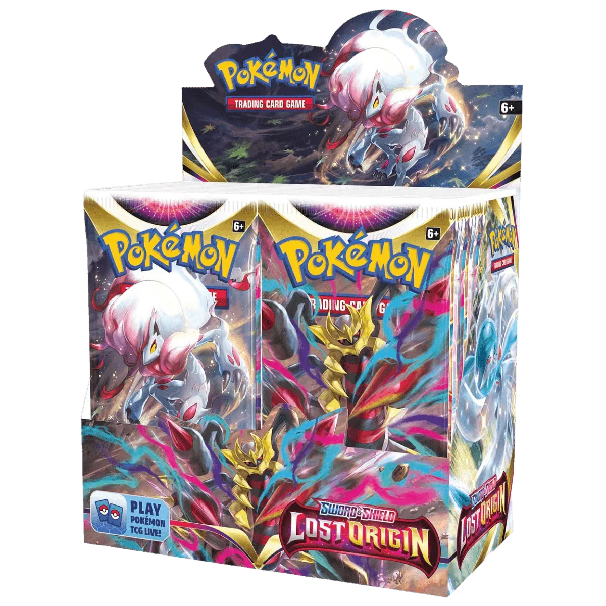 Pokemon TCG - Sword & Shield - Lost Origin - Display Case (6x Booster Boxes)